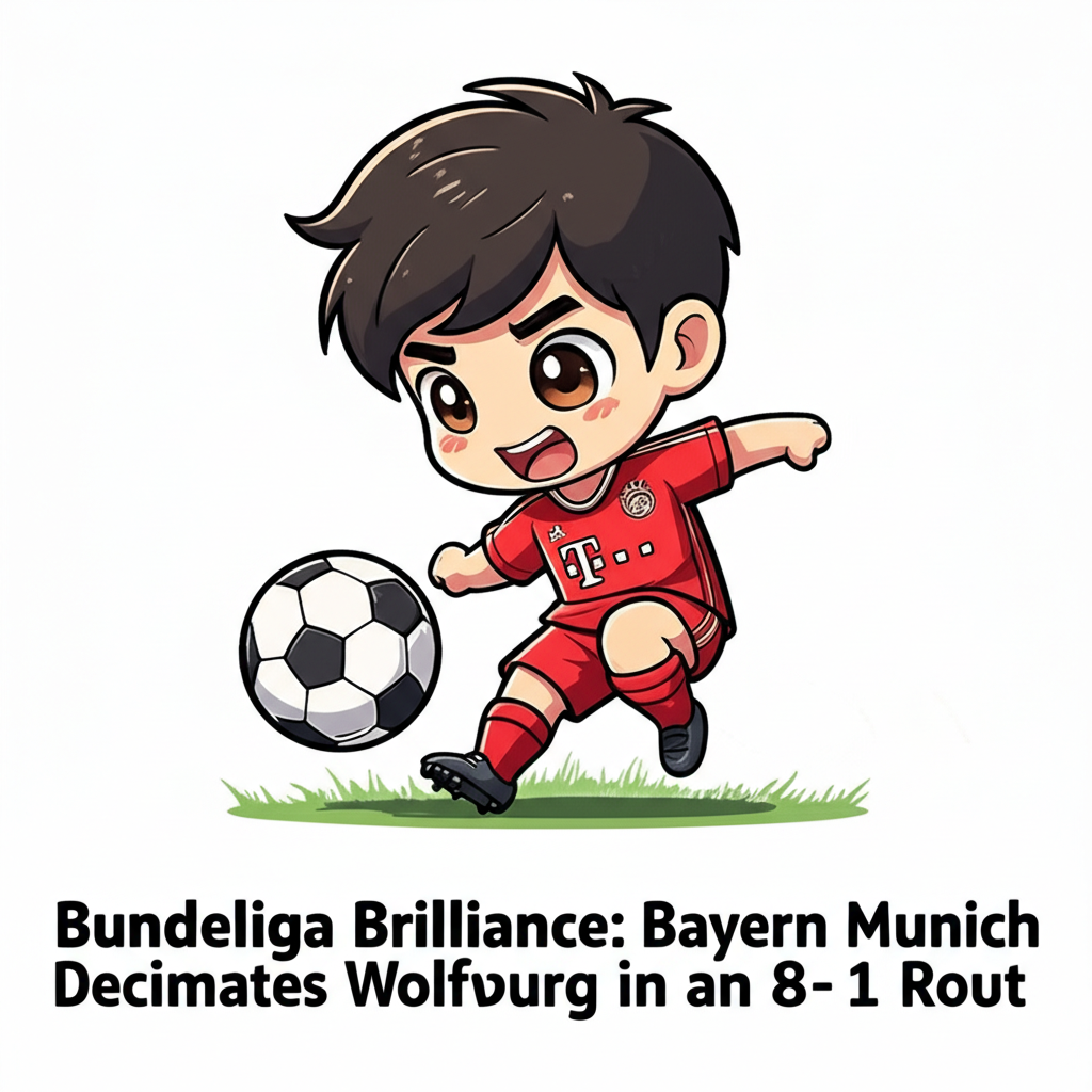 Bundesliga Brilliance: Bayern Munich Decimates Wolfsburg in an 8-1 Rout