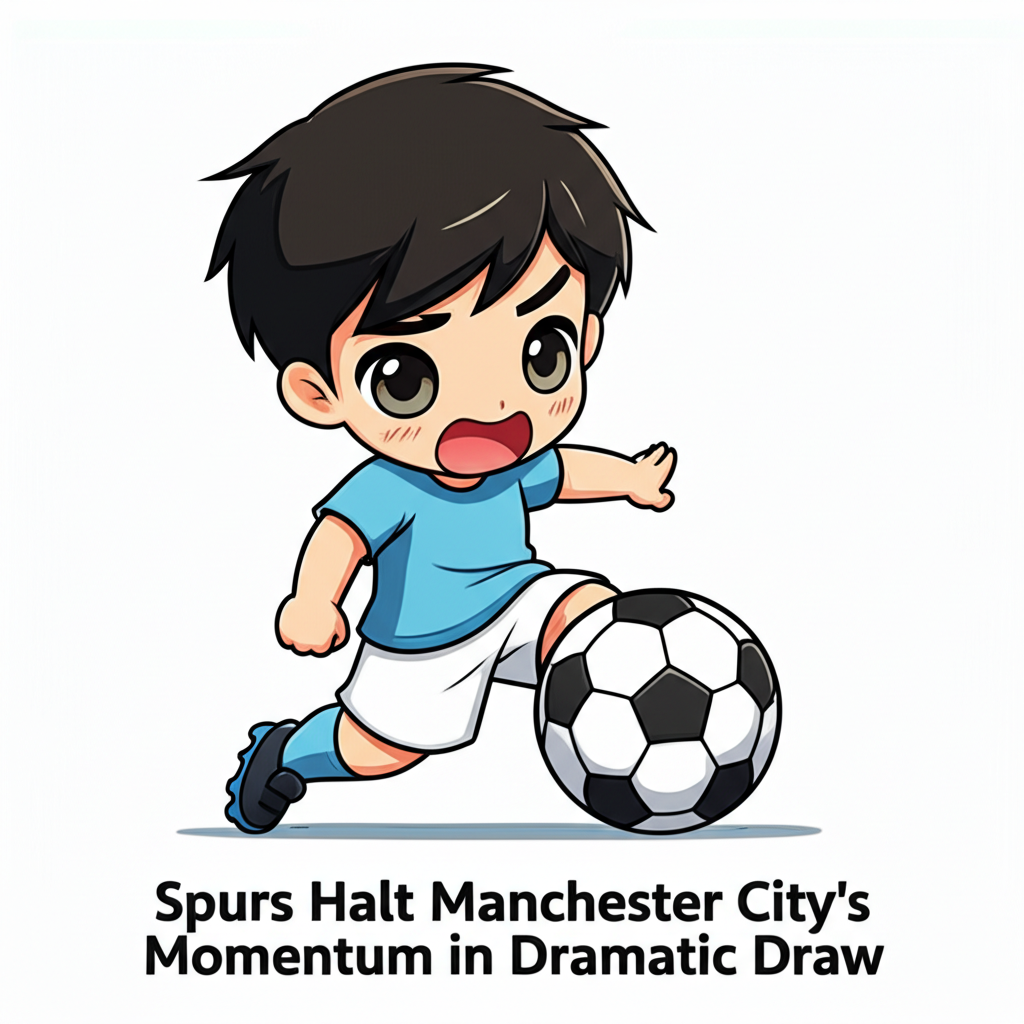 Spurs Halt Manchester City's Momentum in Dramatic Draw