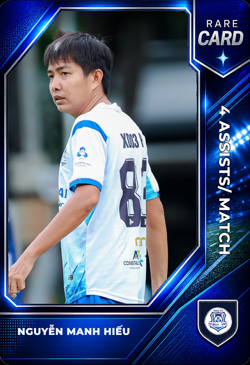 4 ASSISTS/ MATCH