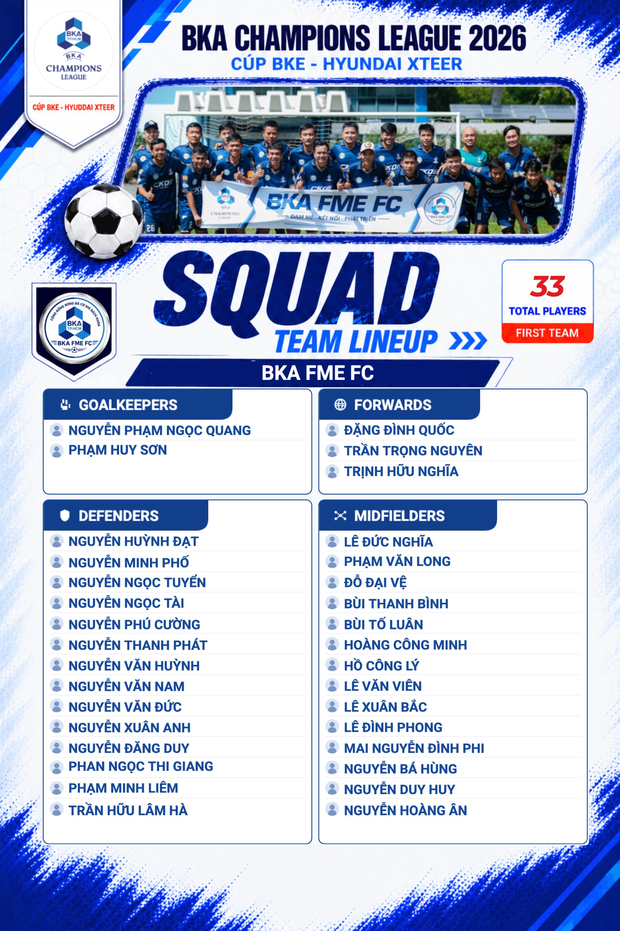 Squad Card