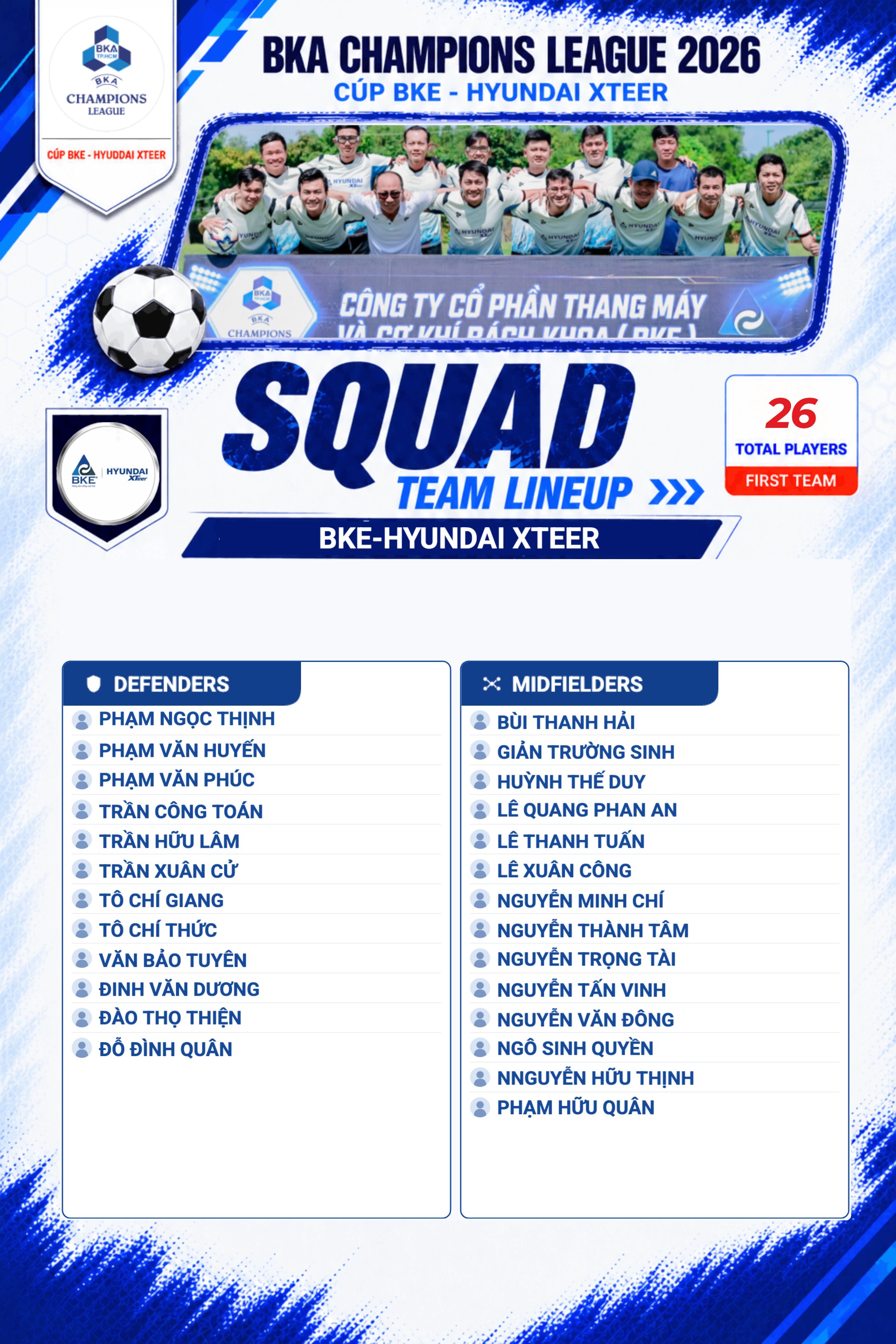 Squad Card