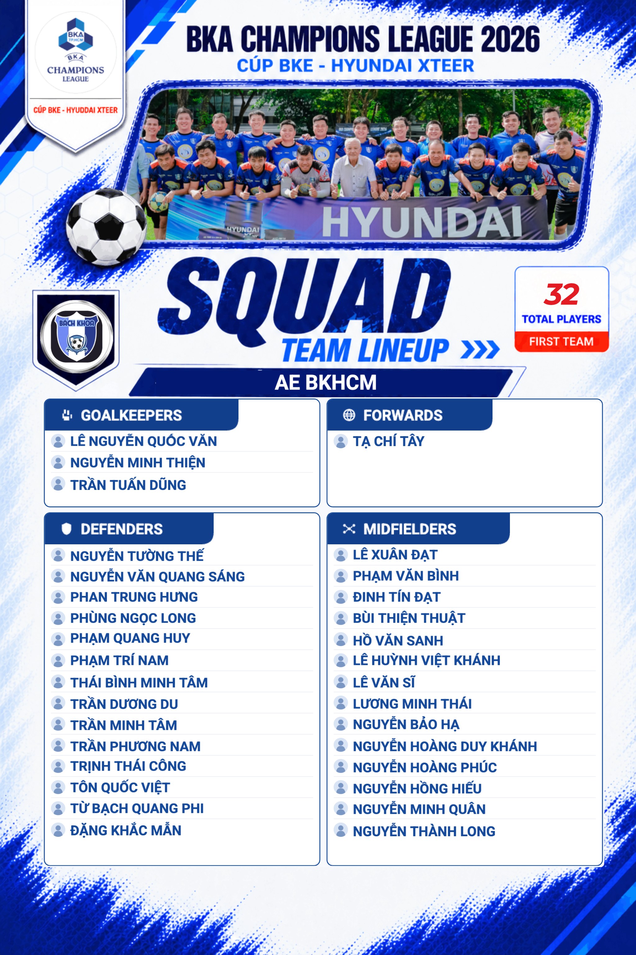 Squad Card