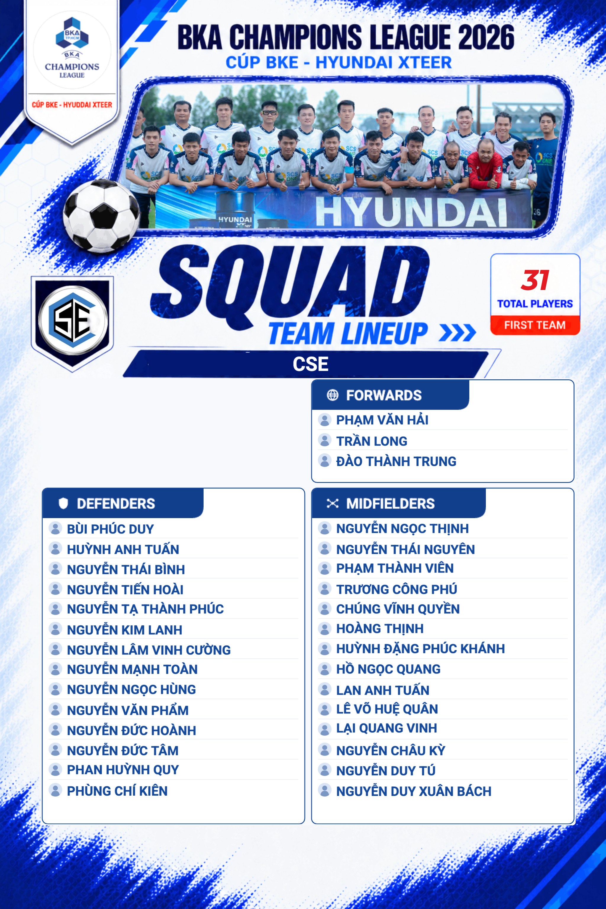 Squad Card