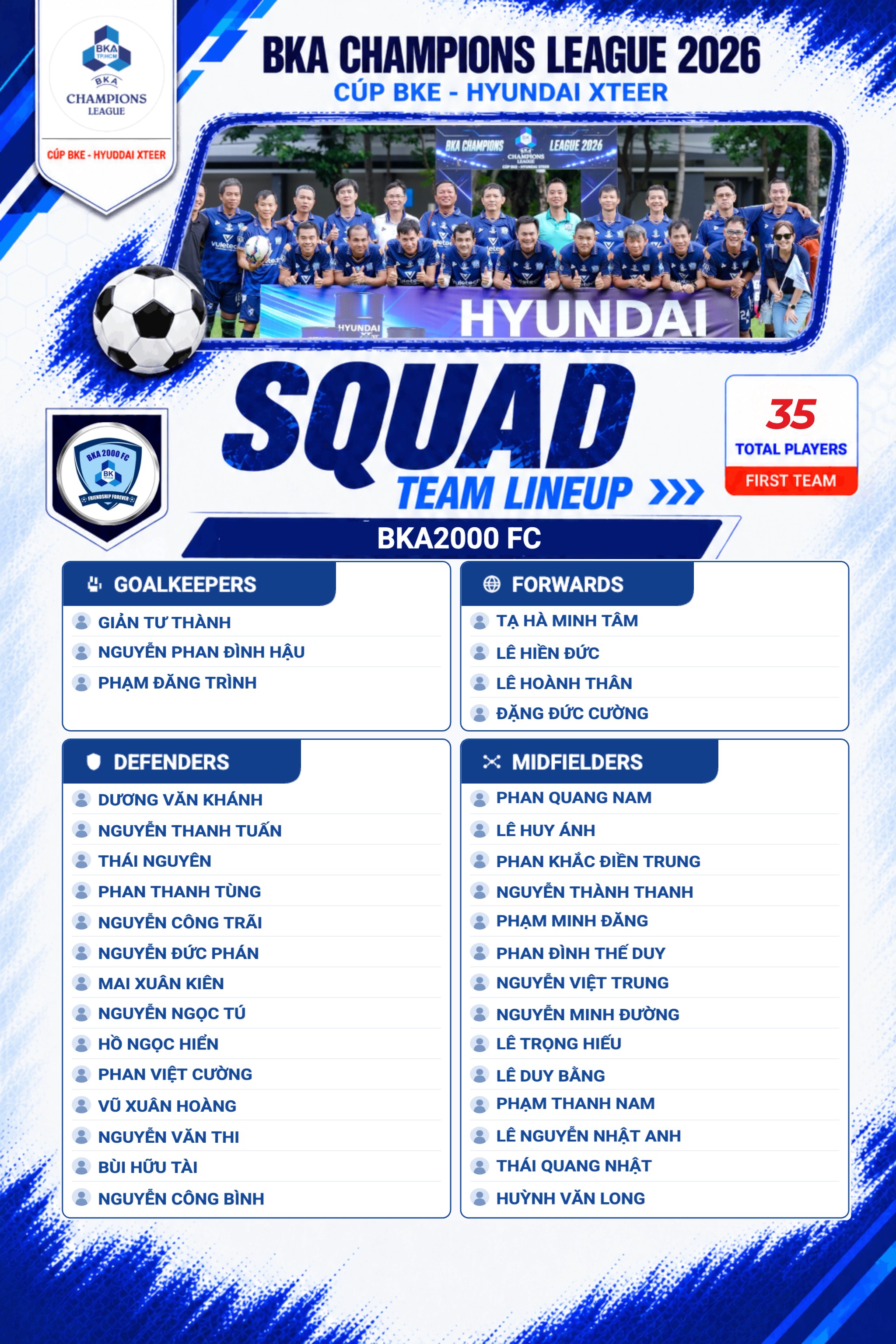 Squad Card