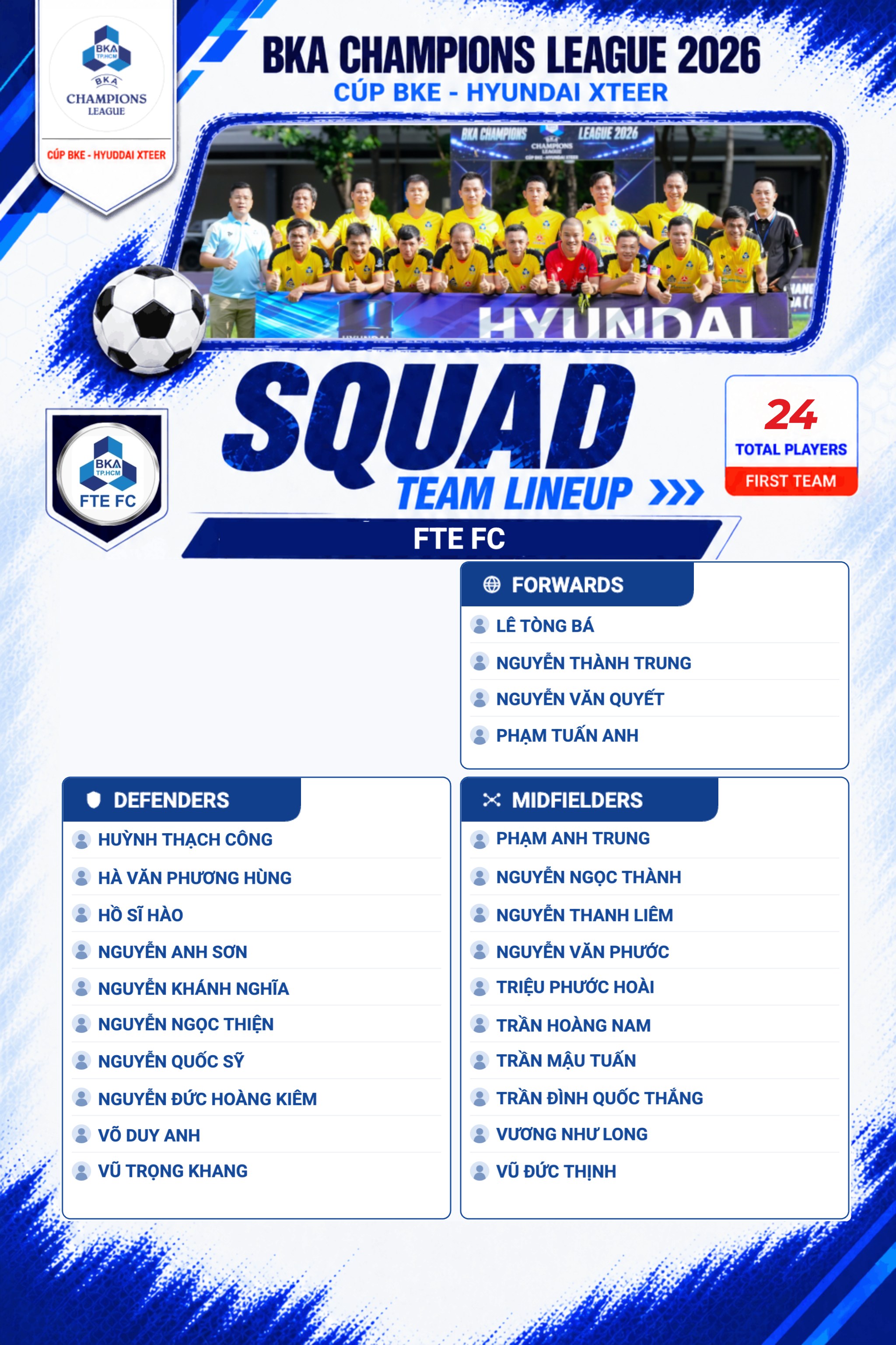 Squad Card