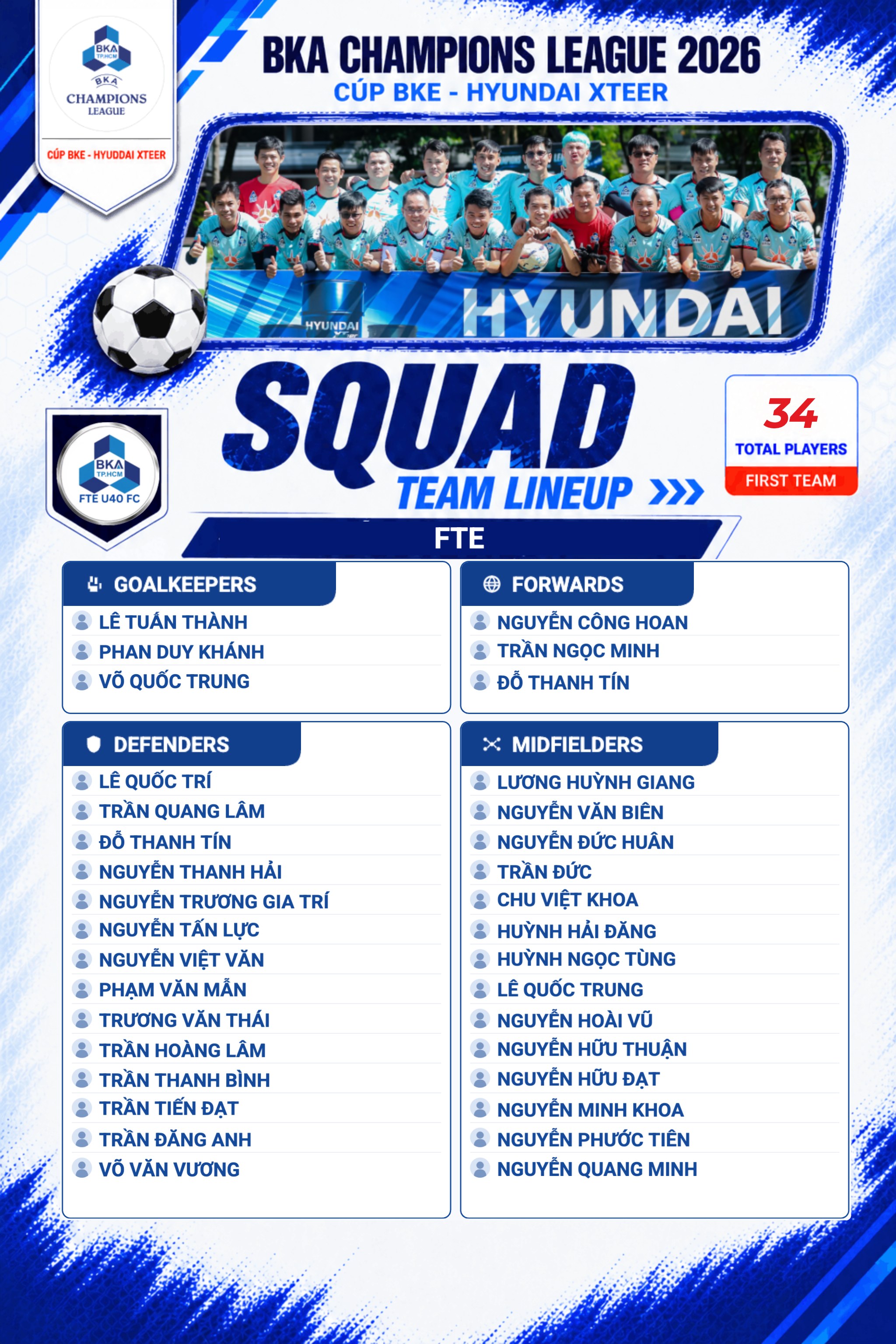 Squad Card