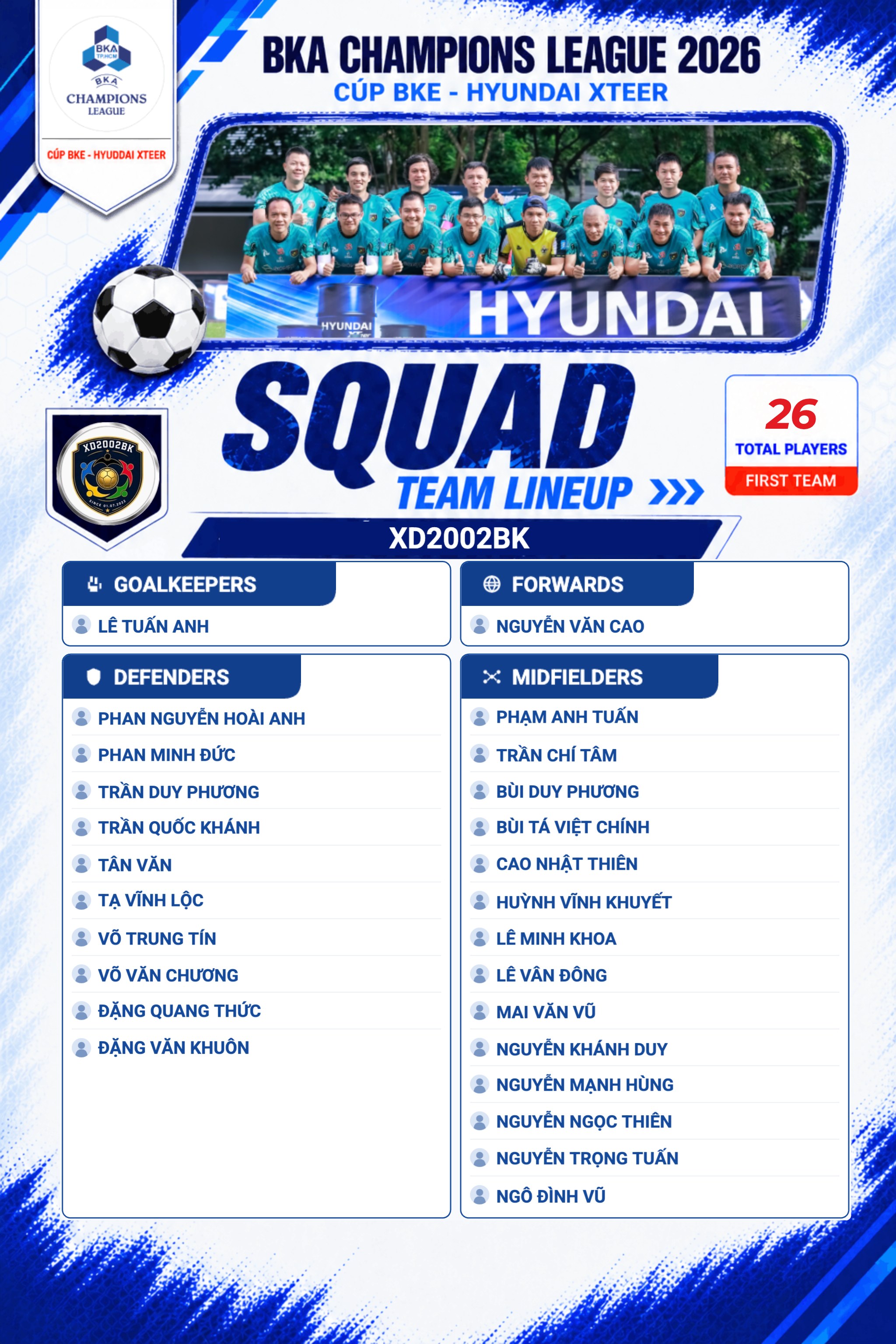 Squad Card
