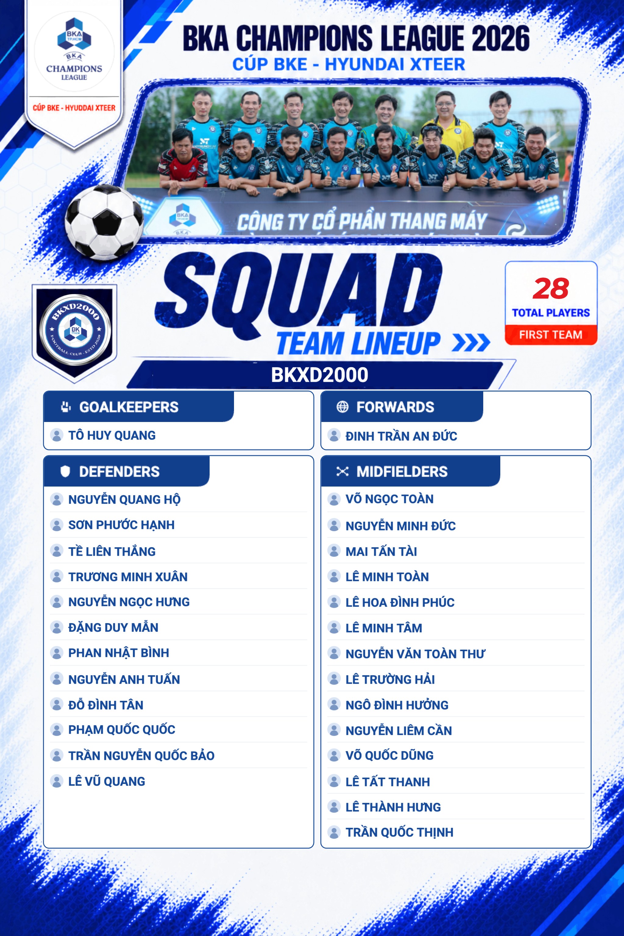 Squad Card