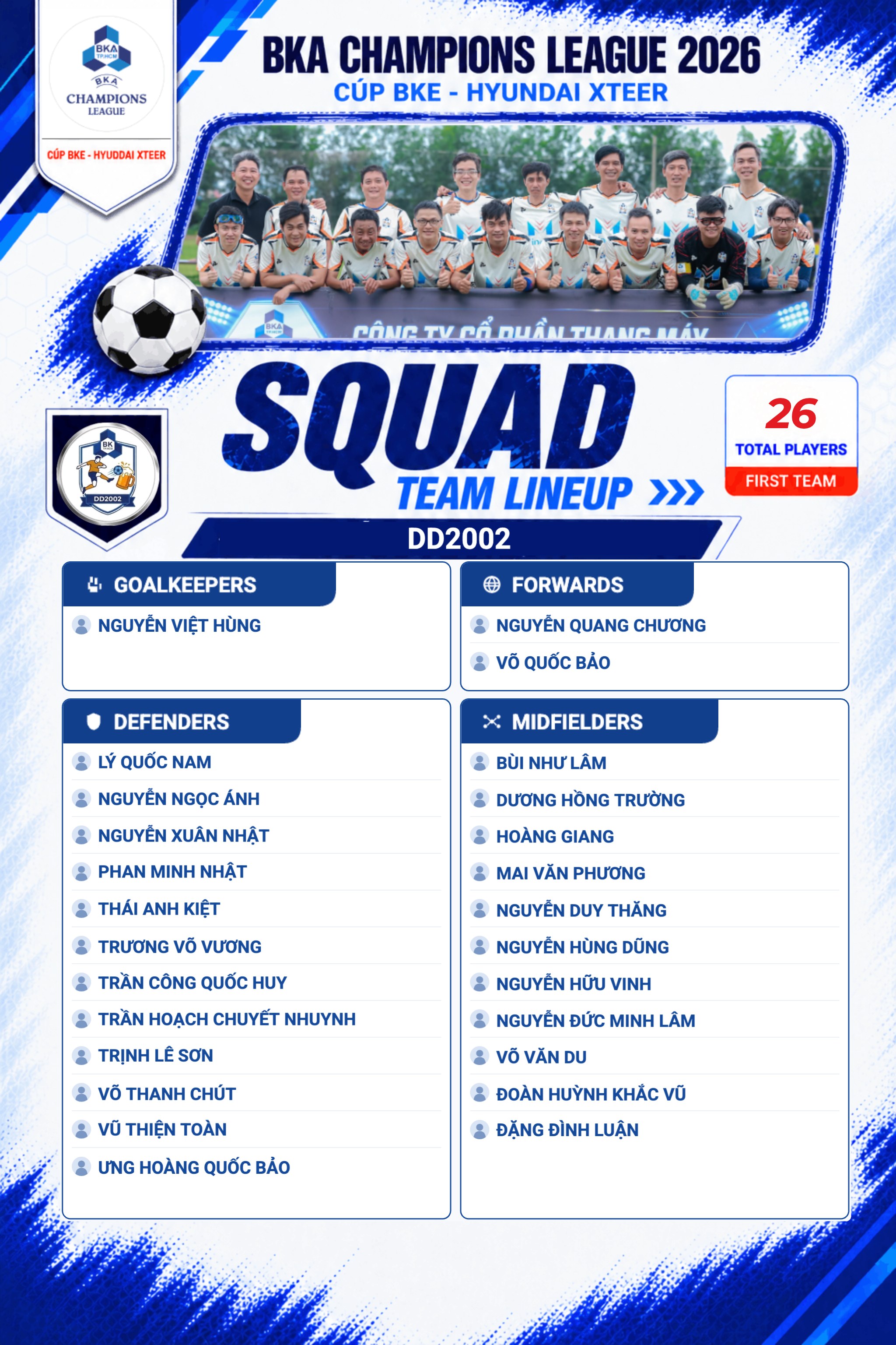 Squad Card