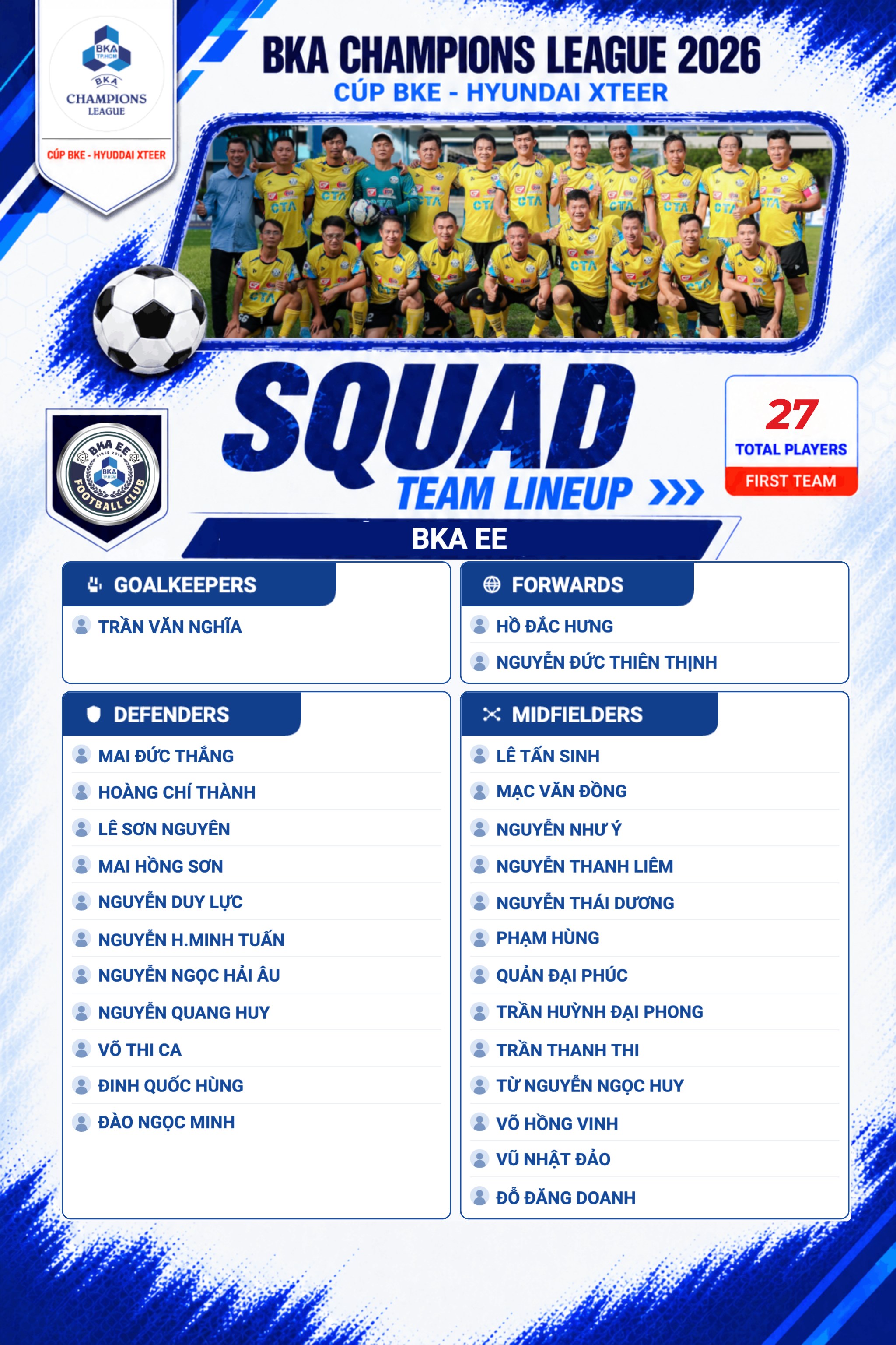 Squad Card