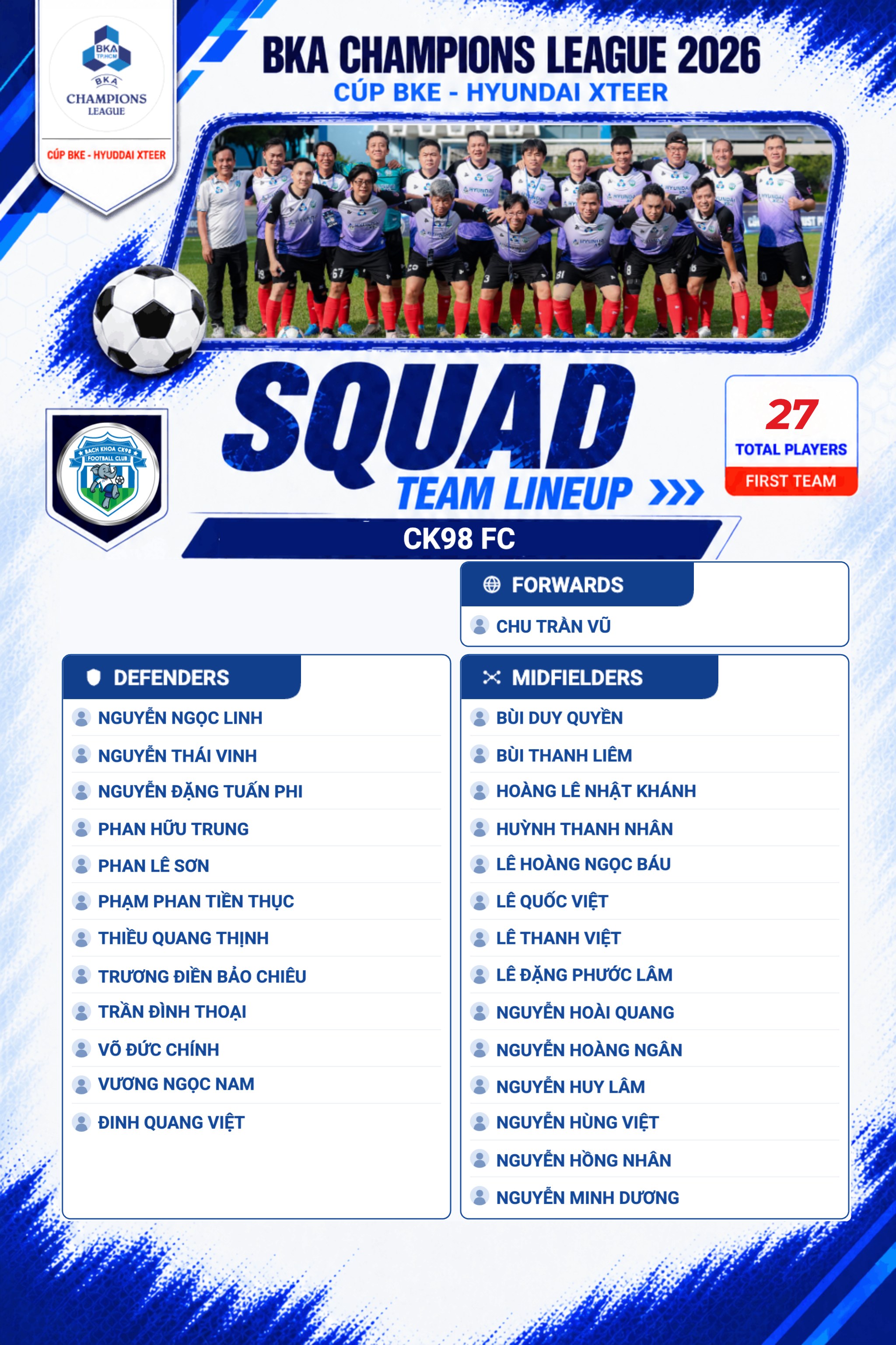Squad Card