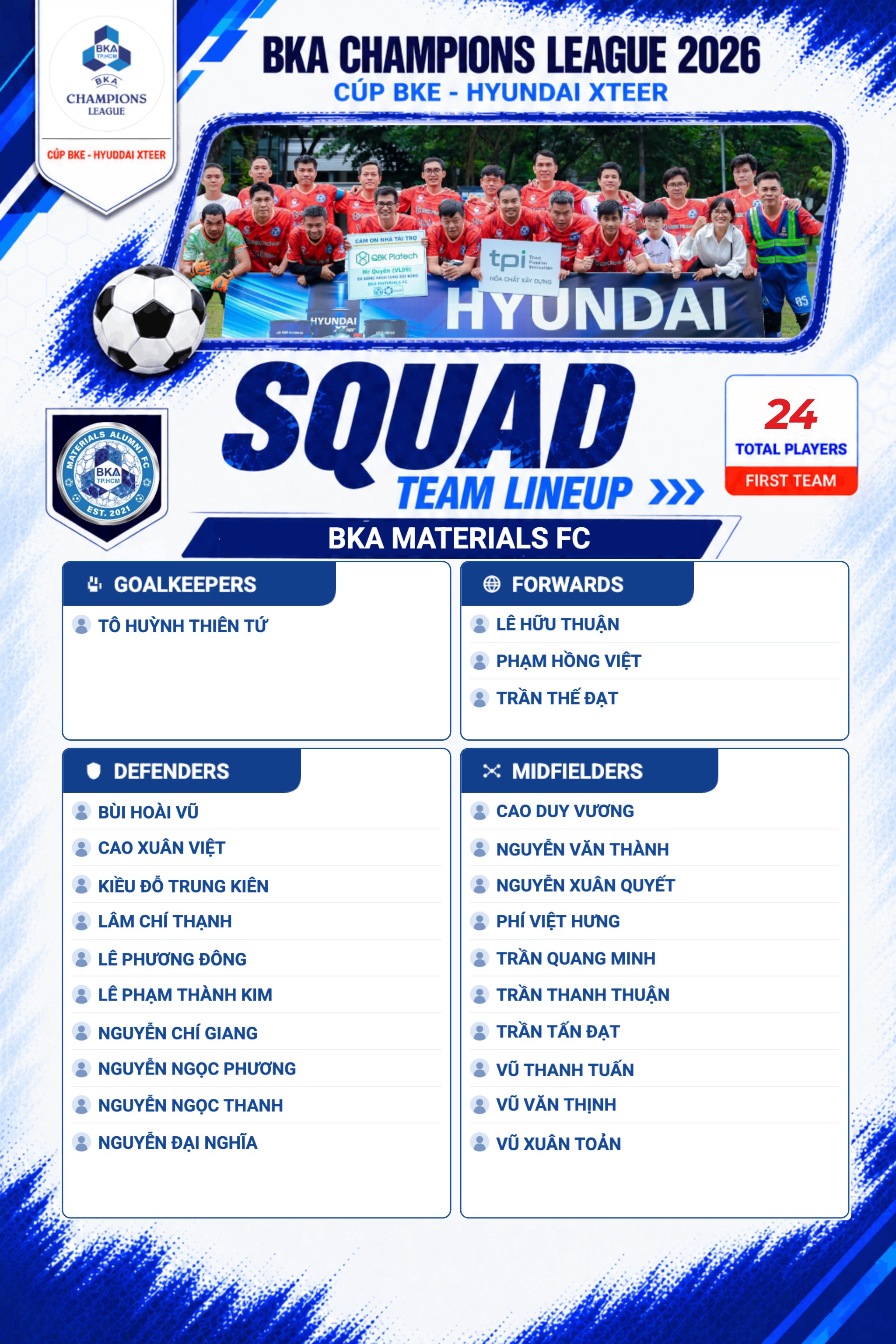Squad Card